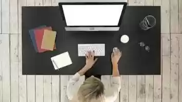 Free download Attractive young business lady using a computer while working | Stock Footage - Videohive video and edit with RedcoolMedia movie maker MovieStudio video editor online and AudioStudio audio editor onlin