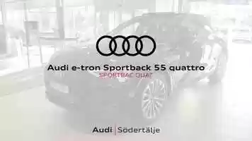 Free download Audi e-tron Sportback 55 quattro video and edit with RedcoolMedia movie maker MovieStudio video editor online and AudioStudio audio editor onlin