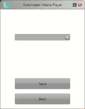 Download web tool or web app Automated Media Player