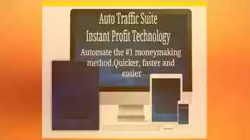 Free download Auto Traffic Suite Instant Profit Technology.mp4 video and edit with RedcoolMedia movie maker MovieStudio video editor online and AudioStudio audio editor onlin