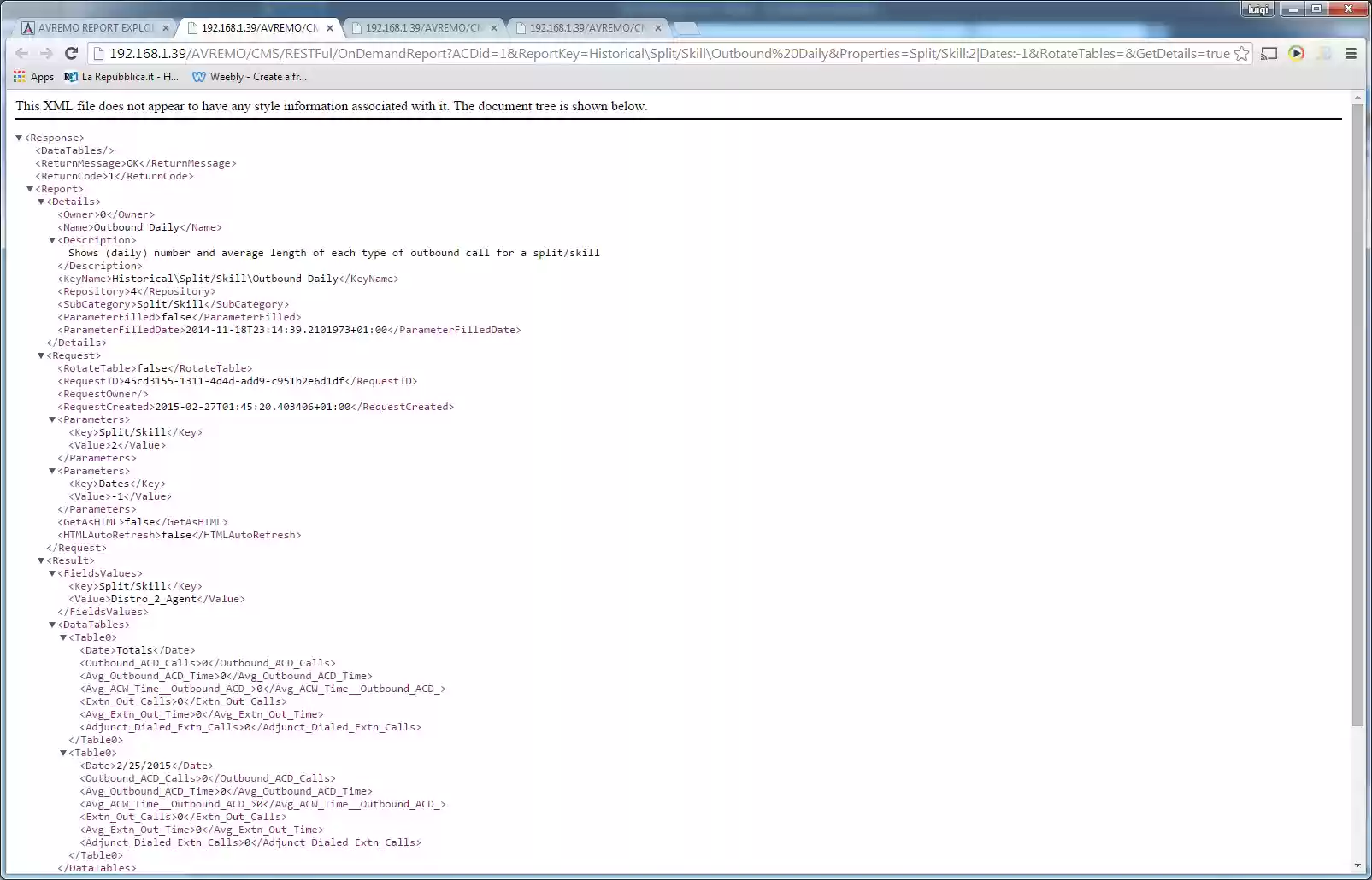 Download web tool or web app AVAYA CMS API Server Download web tool or web app AVAYA CMS API Server