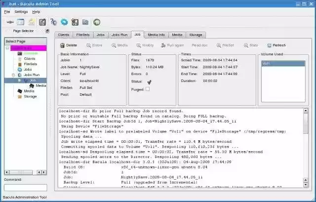 Download web tool or web app Bacula Download web tool or web app Bacula