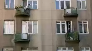 Free download Balcony concert, dir. Diana Kadłubowska, Krzysztof Kadłubowski - trailer video and edit with RedcoolMedia movie maker MovieStudio video editor online and AudioStudio audio editor onlin