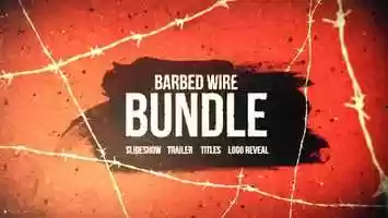 Free download Barbed Wire Bundle | After Effects Project Files - Videohive template video and edit with RedcoolMedia movie maker MovieStudio video editor online and AudioStudio audio editor onlin