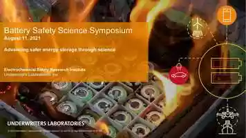 Free download Battery Safety Science Symposium - Opening Remarks - Chris Cramer video and edit with RedcoolMedia movie maker MovieStudio video editor online and AudioStudio audio editor onlin