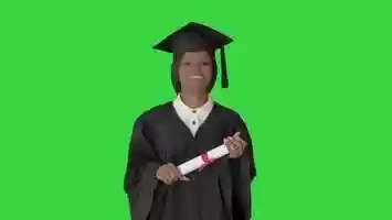 Free download Beautiful Student Smiling While in Her Graduation Cap and Gown on a Green Screen, Chroma Key | Stock Footage - Videohive video and edit with RedcoolMedia movie maker MovieStudio video editor online and AudioStudio audio editor onlin