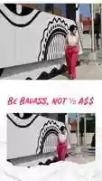 Free download Be Bad-Ass Not Half-Ass video and edit with RedcoolMedia movie maker MovieStudio video editor online and AudioStudio audio editor onlin