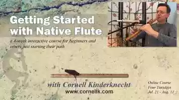 Free download Beginner Native Flute Course - 4-Tuesdays online video and edit with RedcoolMedia movie maker MovieStudio video editor online and AudioStudio audio editor onlin