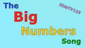 Free download big numbers song video and edit with RedcoolMedia movie maker MovieStudio video editor online and AudioStudio audio editor onlin