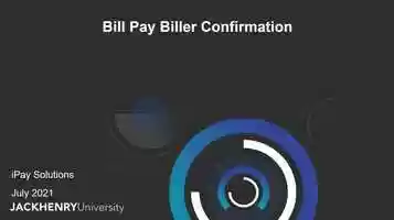 Free download Biller Confirmation eLearning video and edit with RedcoolMedia movie maker MovieStudio video editor online and AudioStudio audio editor onlin