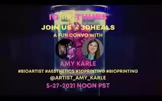 Free download Bioart With Amy Karle: How 3D Printing Connects Art, Science, Humanity video and edit with RedcoolMedia movie maker MovieStudio video editor online and AudioStudio audio editor onlin