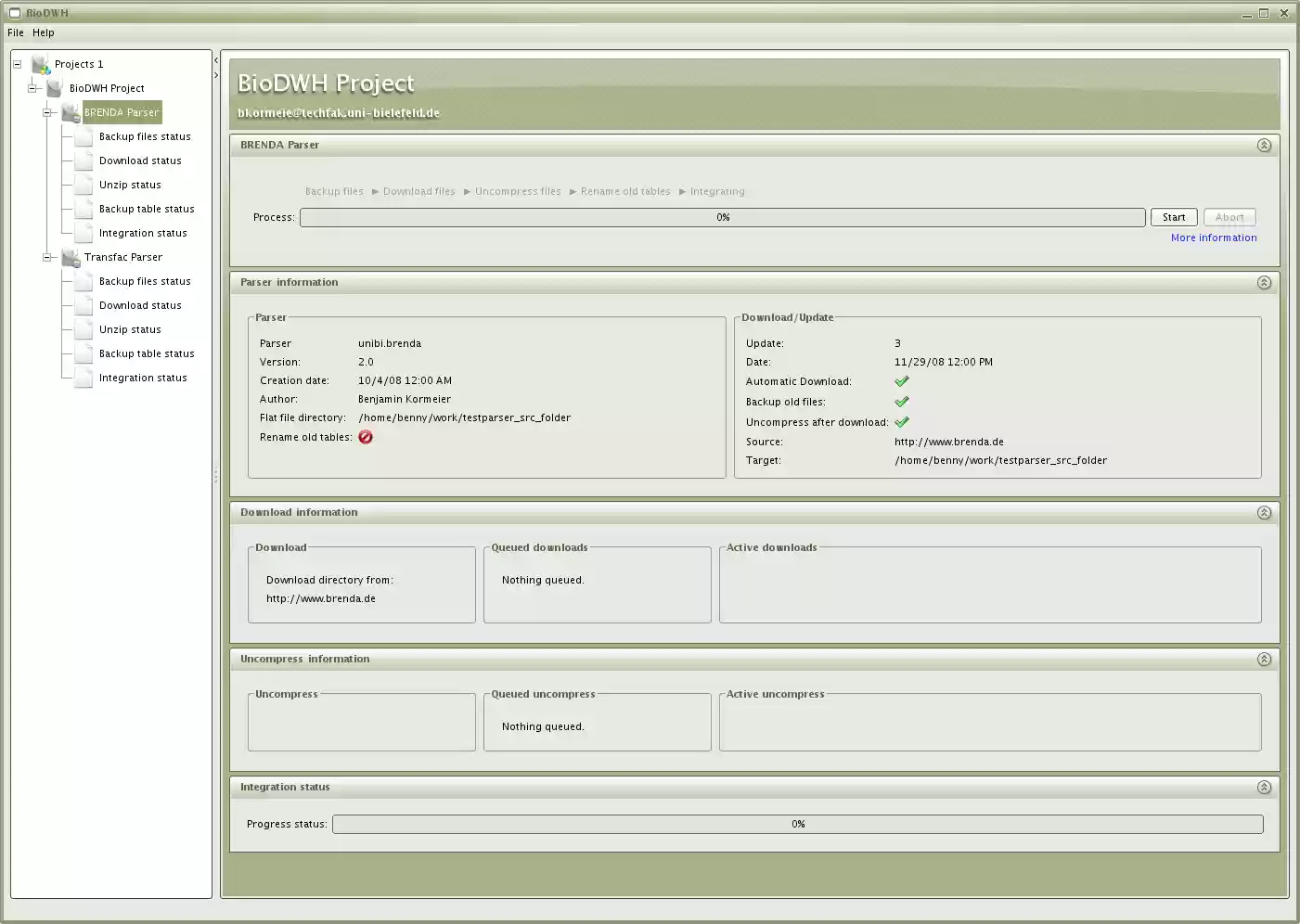 Download web tool or web app BioDWH: Bioinformatics Data Warehouse