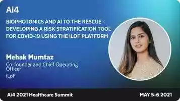 Free download Biophotonics and AI to the Rescue - Developing a Risk Stratification Tool for COVID-19 Using the iLoF Platform video and edit with RedcoolMedia movie maker MovieStudio video editor online and AudioStudio audio editor onlin