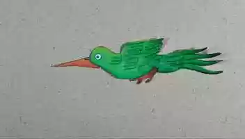 Free download Bird wants to fly out of that flyer - Stop Motion collage - Maria Luisa Herrera Rapela video and edit with RedcoolMedia movie maker MovieStudio video editor online and AudioStudio audio editor onlin