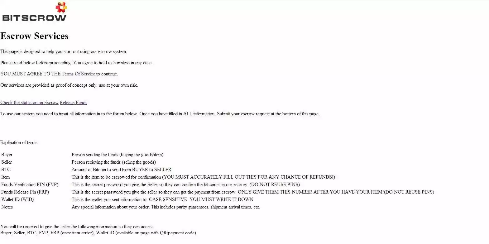 Download web tool or web app Bitscrow Download web tool or web app Bitscrow