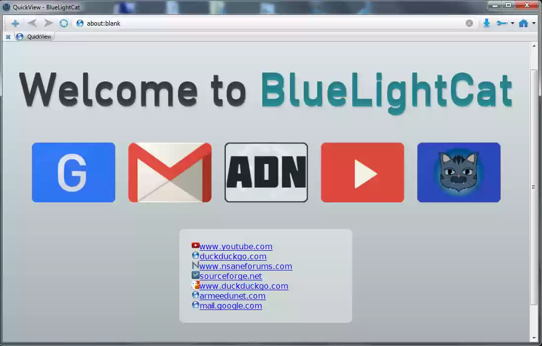 Download web tool or web app BlueLightCat Download web tool or web app BlueLightCat
