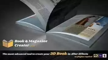 Free download Book And Magazine Creator | After Effects Project Files - Videohive template video and edit with RedcoolMedia movie maker MovieStudio video editor online and AudioStudio audio editor onlin