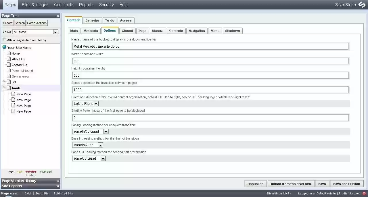 Download web tool or web app Booklet Silverstripe Module