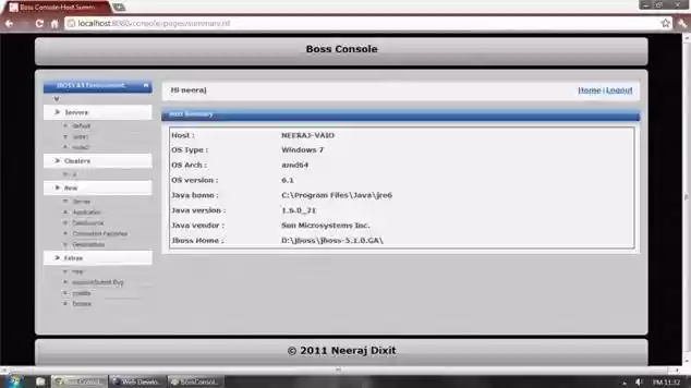 Download web tool or web app BossConsole