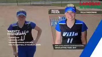 Free download Brooke Meier - LaRosas MVP Athlete of the Week video and edit with RedcoolMedia movie maker MovieStudio video editor online and AudioStudio audio editor onlin