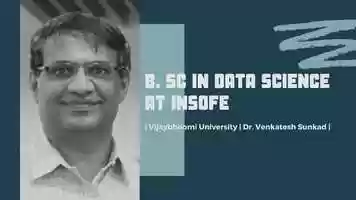 Free download BSc In Data Science at INSOFE | Vijaybhoomi University | Dr Venkatesh Sunkad video and edit with RedcoolMedia movie maker MovieStudio video editor online and AudioStudio audio editor onlin