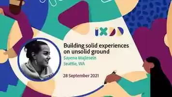 Free download Building solid experiences on unsolid ground video and edit with RedcoolMedia movie maker MovieStudio video editor online and AudioStudio audio editor onlin