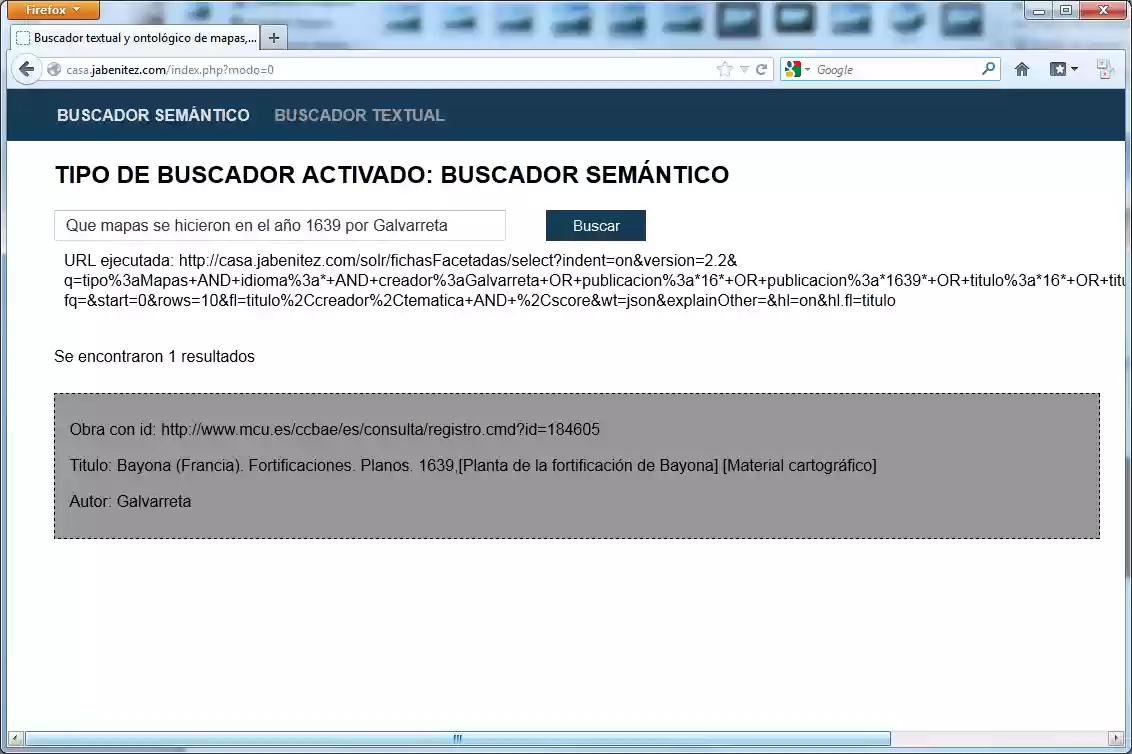 Download web tool or web app Buscador semántico y ontológico Download web tool or web app Buscador semántico y ontológico