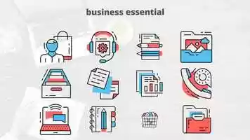 Free download Business Essential - Flat Animation Icons After Effects Templates video and edit with RedcoolMedia movie maker MovieStudio video editor online and AudioStudio audio editor onlin