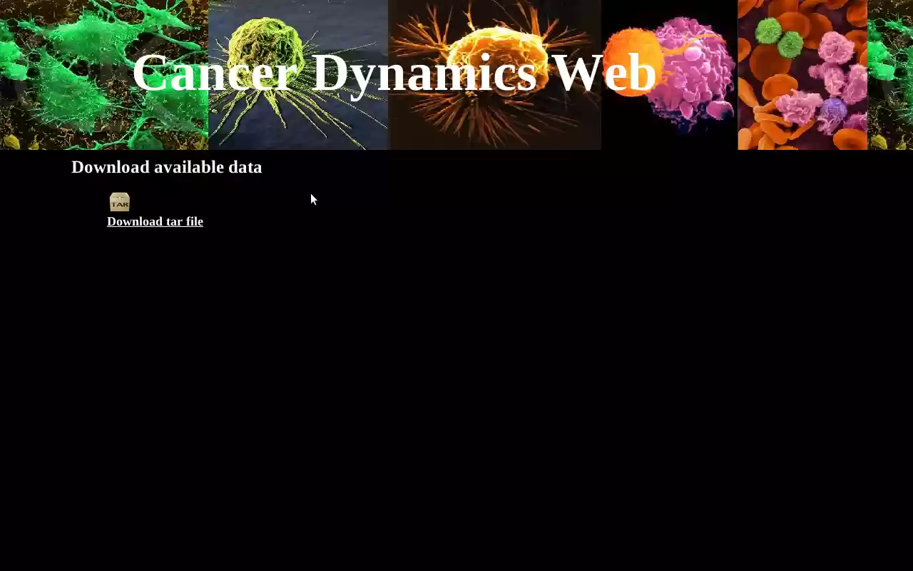 Download web tool or web app cancer_dynamics Download web tool or web app cancer_dynamics