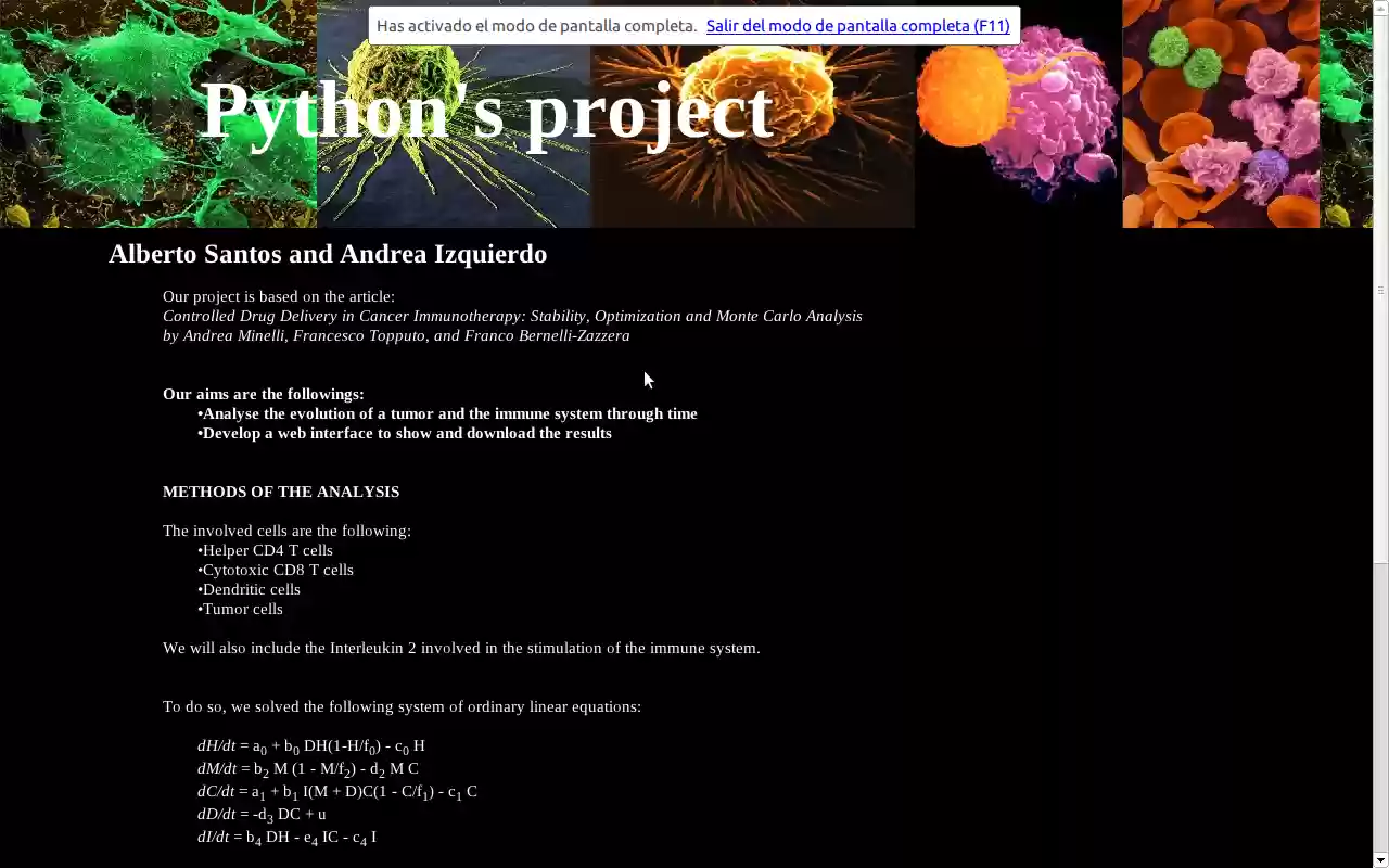 Download web tool or web app cancer_dynamics Download web tool or web app cancer_dynamics