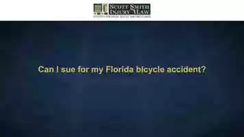 Free download Can I sue for my Florida bicycle accident? video and edit with RedcoolMedia movie maker MovieStudio video editor online and AudioStudio audio editor onlin