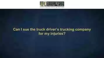 Free download Can I sue the truck drivers trucking company for my injuries? video and edit with RedcoolMedia movie maker MovieStudio video editor online and AudioStudio audio editor onlin