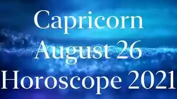 Free download Capricorn Horoscope Today August 26 2021 #Shorts video and edit with RedcoolMedia movie maker MovieStudio video editor online and AudioStudio audio editor onlin