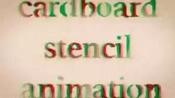 Free download card board stencil animation video and edit with RedcoolMedia movie maker MovieStudio video editor online and AudioStudio audio editor onlin