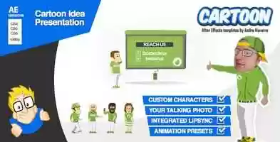 Free download Cartoon Idea Presentation | After Effects Project Files - Videohive template video and edit with RedcoolMedia movie maker MovieStudio video editor online and AudioStudio audio editor onlin