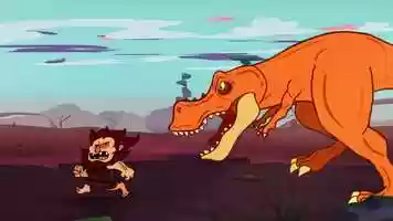 Free download CAVEMAN RUNNING video and edit with RedcoolMedia movie maker MovieStudio video editor online and AudioStudio audio editor onlin