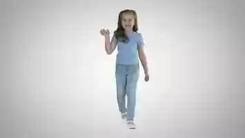 Free download Cheerful Girl Greeting and Waving Her Hand While Walking | Stock Footage - Videohive video and edit with RedcoolMedia movie maker MovieStudio video editor online and AudioStudio audio editor onlin