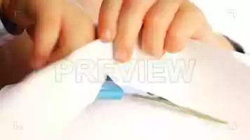 Free download Child Cutting A Paper Stock Video video and edit with RedcoolMedia movie maker MovieStudio video editor online and AudioStudio audio editor onlin