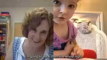 Free download Child Who Is Deaf Reminds Us of One Teleservice Benefit -- Pajamas All Day! video and edit with RedcoolMedia movie maker MovieStudio video editor online and AudioStudio audio editor onlin