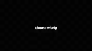 Free download Choose Wisely video and edit with RedcoolMedia movie maker MovieStudio video editor online and AudioStudio audio editor onlin