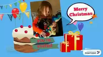 Free download Christmas invitation video and edit with RedcoolMedia movie maker MovieStudio video editor online and AudioStudio audio editor onlin