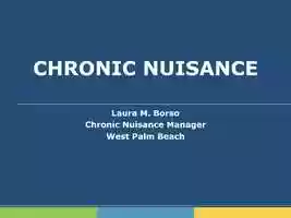 Free download Chronic Nuisance Abatement video and edit with RedcoolMedia movie maker MovieStudio video editor online and AudioStudio audio editor onlin
