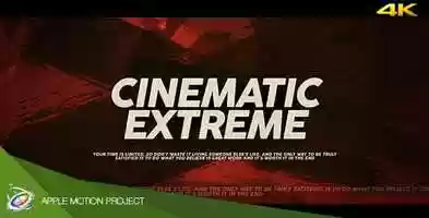 Free download Cinematic Extreme Trailer - Apple Motion Motion Design video and edit with RedcoolMedia movie maker MovieStudio video editor online and AudioStudio audio editor onlin