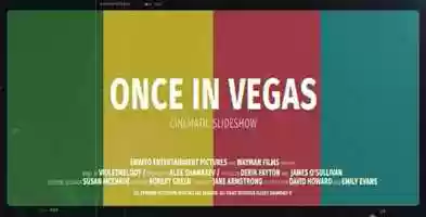 Free download Cinematic Slideshow | Once In Vegas | After Effects Project Files - Videohive template video and edit with RedcoolMedia movie maker MovieStudio video editor online and AudioStudio audio editor onlin