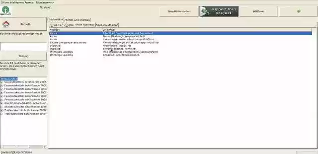 Download web tool or web app Citizen Intelligence Agency