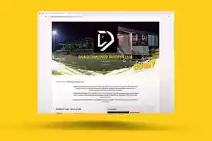 Free download Clubpagina Rugby Vlaanderen Mockup video and edit with RedcoolMedia movie maker MovieStudio video editor online and AudioStudio audio editor onlin