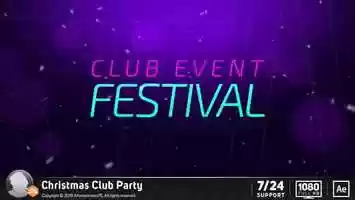 Free download Club Party Event | After Effects Project Files - Videohive template video and edit with RedcoolMedia movie maker MovieStudio video editor online and AudioStudio audio editor onlin