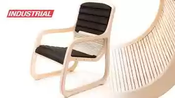 Free download CNC Project: Kerf Chair Designed by Boris Goldberg w/Amana Tool Industrial Router Bits video and edit with RedcoolMedia movie maker MovieStudio video editor online and AudioStudio audio editor onlin