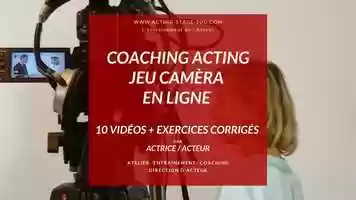 Free download COACHING ACTING EN LIGNE : Techniques jeu camra en vido + Exercices en selfape corrigs .m4v video and edit with RedcoolMedia movie maker MovieStudio video editor online and AudioStudio audio editor onlin