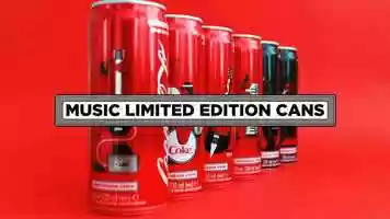 Free download Coca-Cola Music Limited Edition Cans video and edit with RedcoolMedia movie maker MovieStudio video editor online and AudioStudio audio editor onlin
